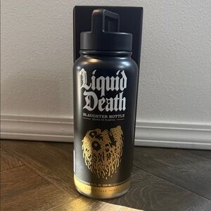 Liquid Death Slaughter bottle